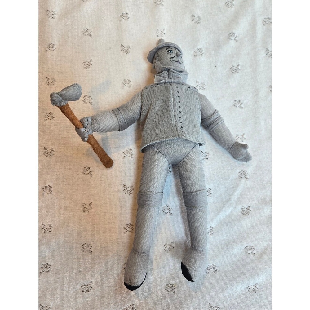 Gray Silver Tin Man Plush Doll with Axe from Wicked on Broadway